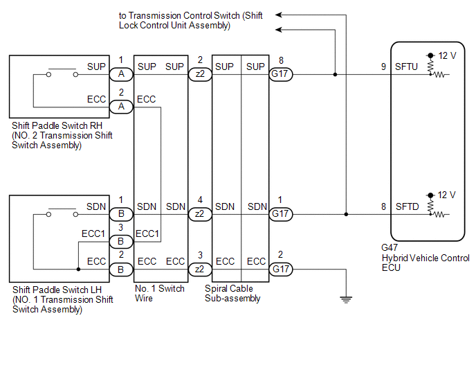 Toyota Avalon Service &amp; Repair Manual Shift Paddle