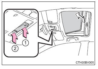 Opening and closing the windows