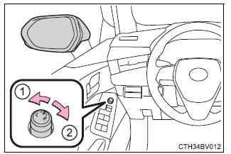 Adjusting the steering wheel and mirrors